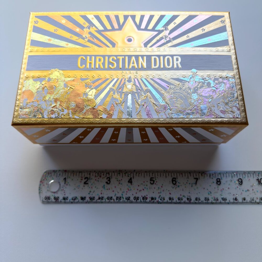 3809 DIOR EXCLUSIVE HOLIDAYS IRIDESCENT PACKAGING EMPTY BOX